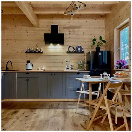 Holiday home Mazurska Bania U Pana Szeptuna - Drewniany Dom Na Skraju Lasu Lidzbark Welski