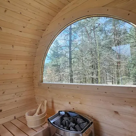 Mazurska Bania U Pana Szeptuna - Drewniany Dom Na Skraju Lasu Holiday home